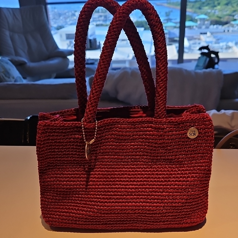 The Sak Red Small Tote